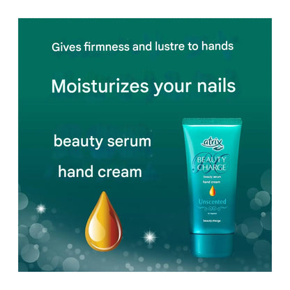 【Preorder】 Kao Atrix Beauty Charge Hand Cream 80g - Peach Tea Scent