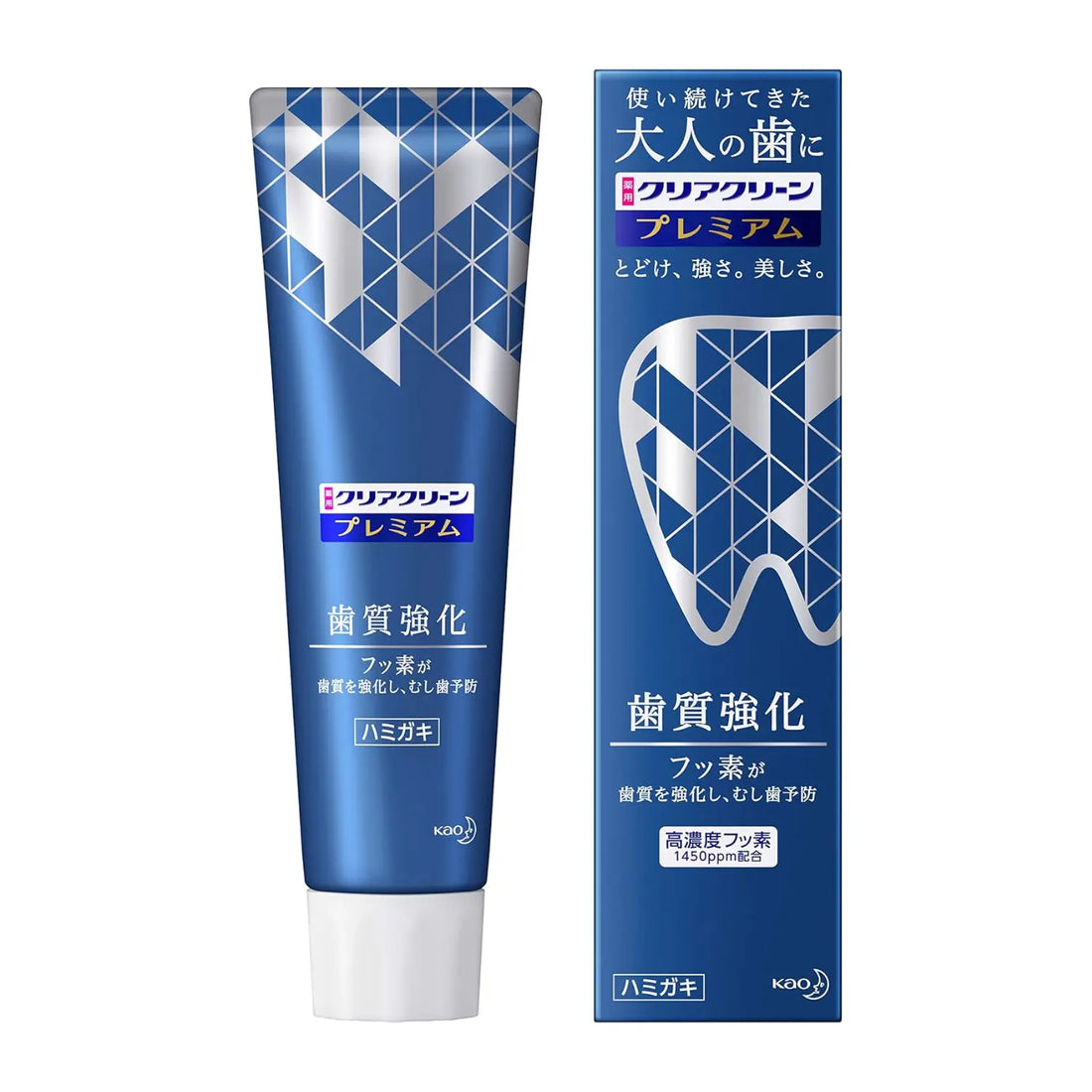 花王 Clear Clean Premium含氟防龋抗酸牙膏 100g