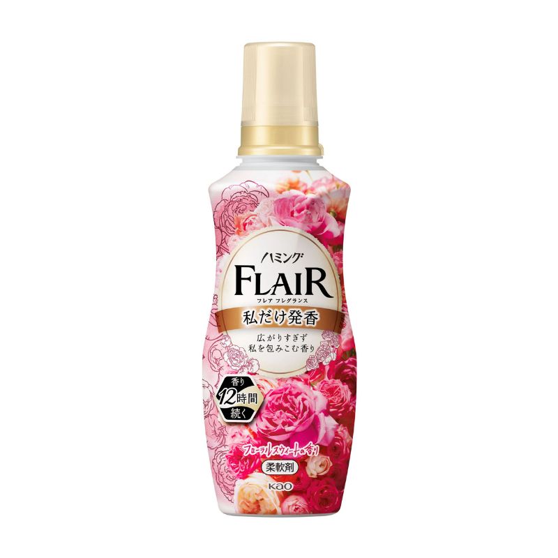 花王 ハミング フレア フレグランス 柔軟剤 フローラルスウィートの香り 520ml