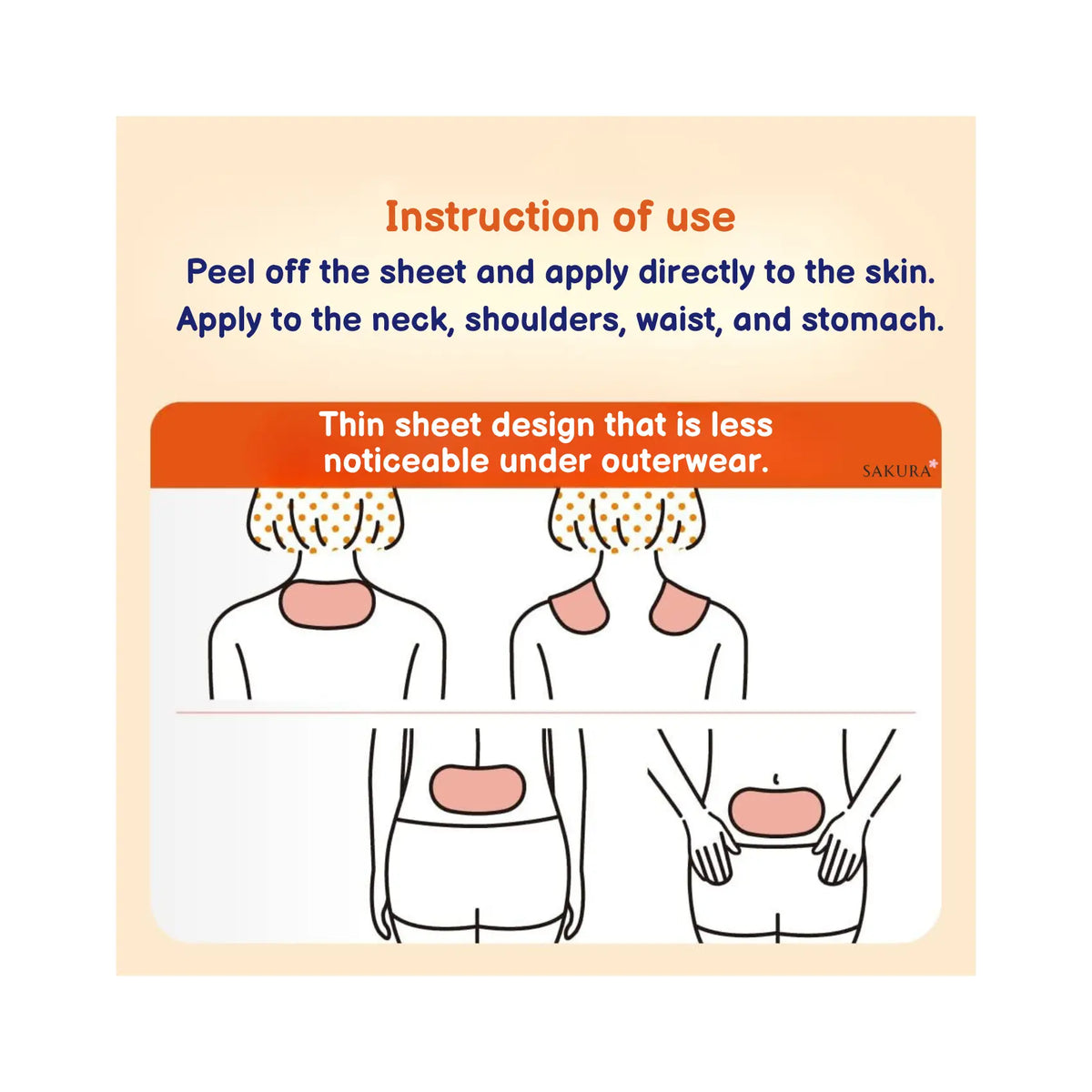 Kao MegRhythm Steam Thermo Patch for Shoulder and Lower Back Pain