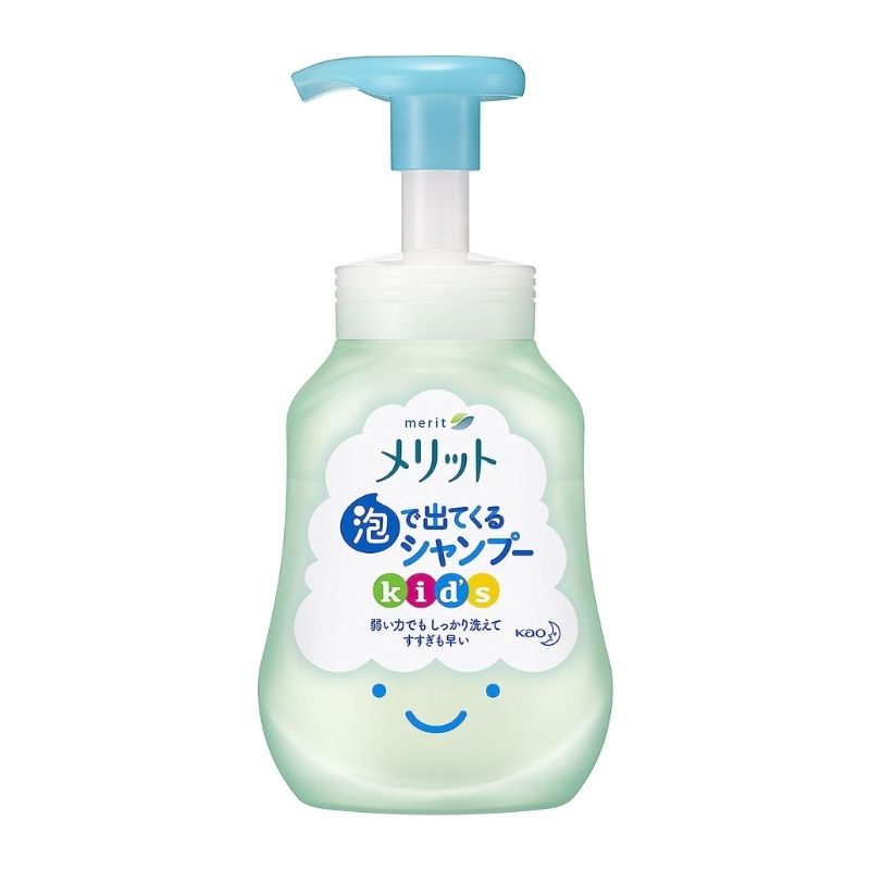 花王メリット  泡で出てくるシャンプー キッズ 300ml ナチュラルフローラルの香り