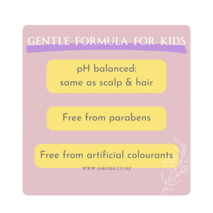 Kao Merit Hair Conditioner for Kids - Natural Floral Scent 360ml / 285ml