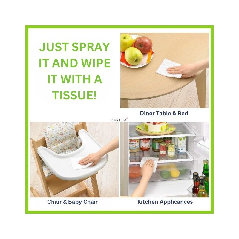 Kao Quickle Table Cleaning Disinfectant Spray 300ml – Sakura NZ