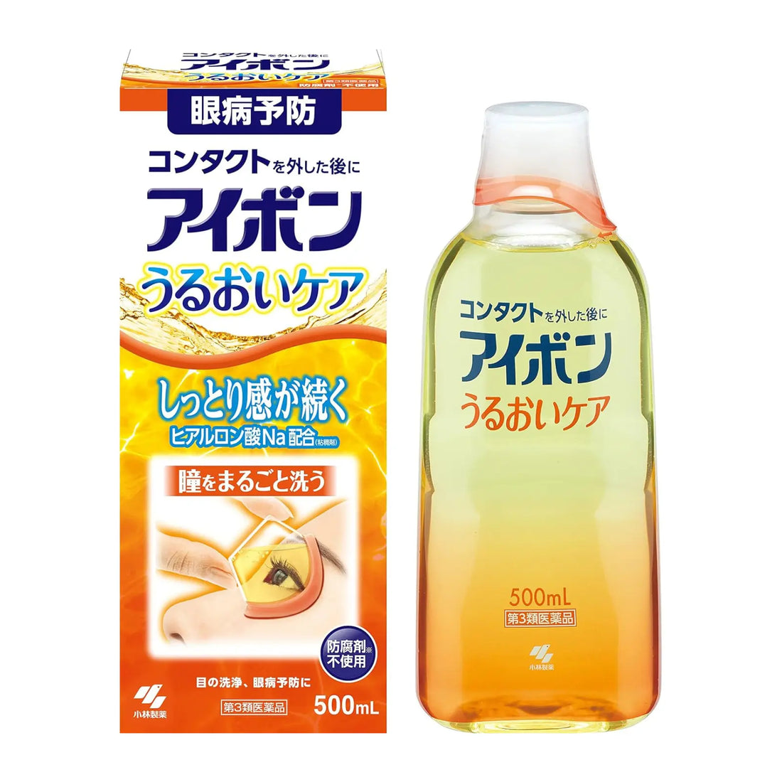 Kobayashi Eyebon Eye Was Moisture Care refreshes, cleanses, and hydrates your eyes in one simple step. The moisturising formula helps remove dust, protein build-up, and other impurities while leaving eyes feeling clean, comfortable, and refreshed.