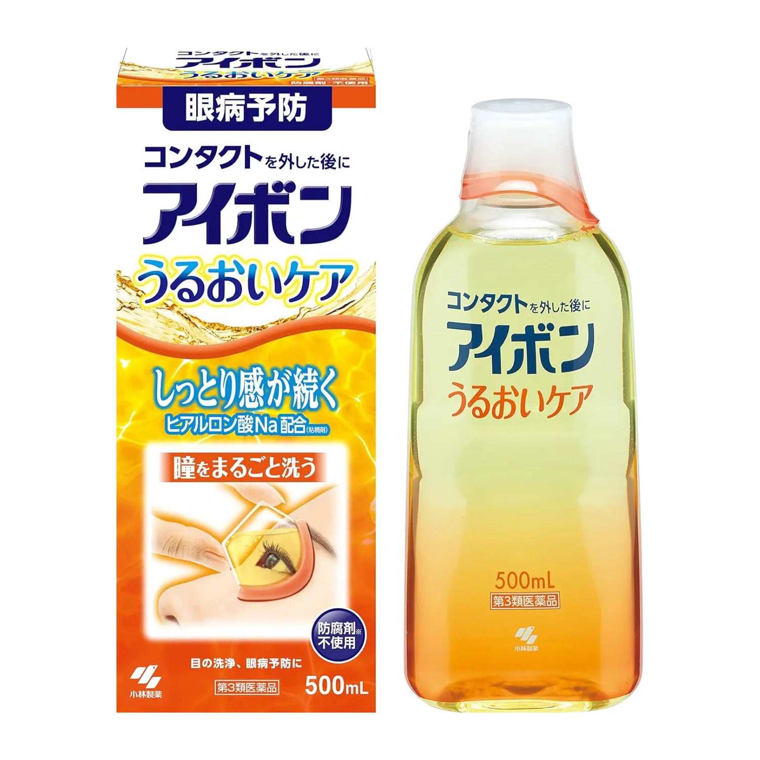 Kobayashi Eyebon Eye Was Moisture Care refreshes, cleanses, and hydrates your eyes in one simple step. The moisturising formula helps remove dust, protein build-up, and other impurities while leaving eyes feeling clean, comfortable, and refreshed.