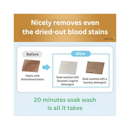 Kobayashi Sarasaty Blood Stain Remover Lingerie Detergent – Soap Scent 120ml