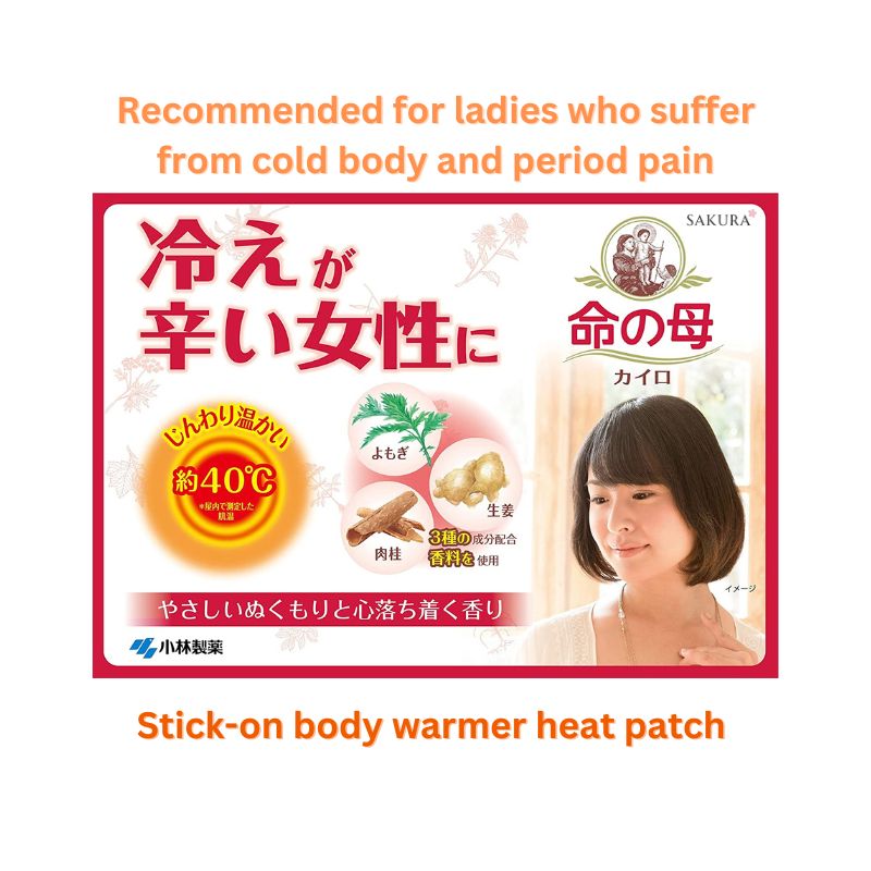 Kobayashi Stick-on Heat Patch 10pcs