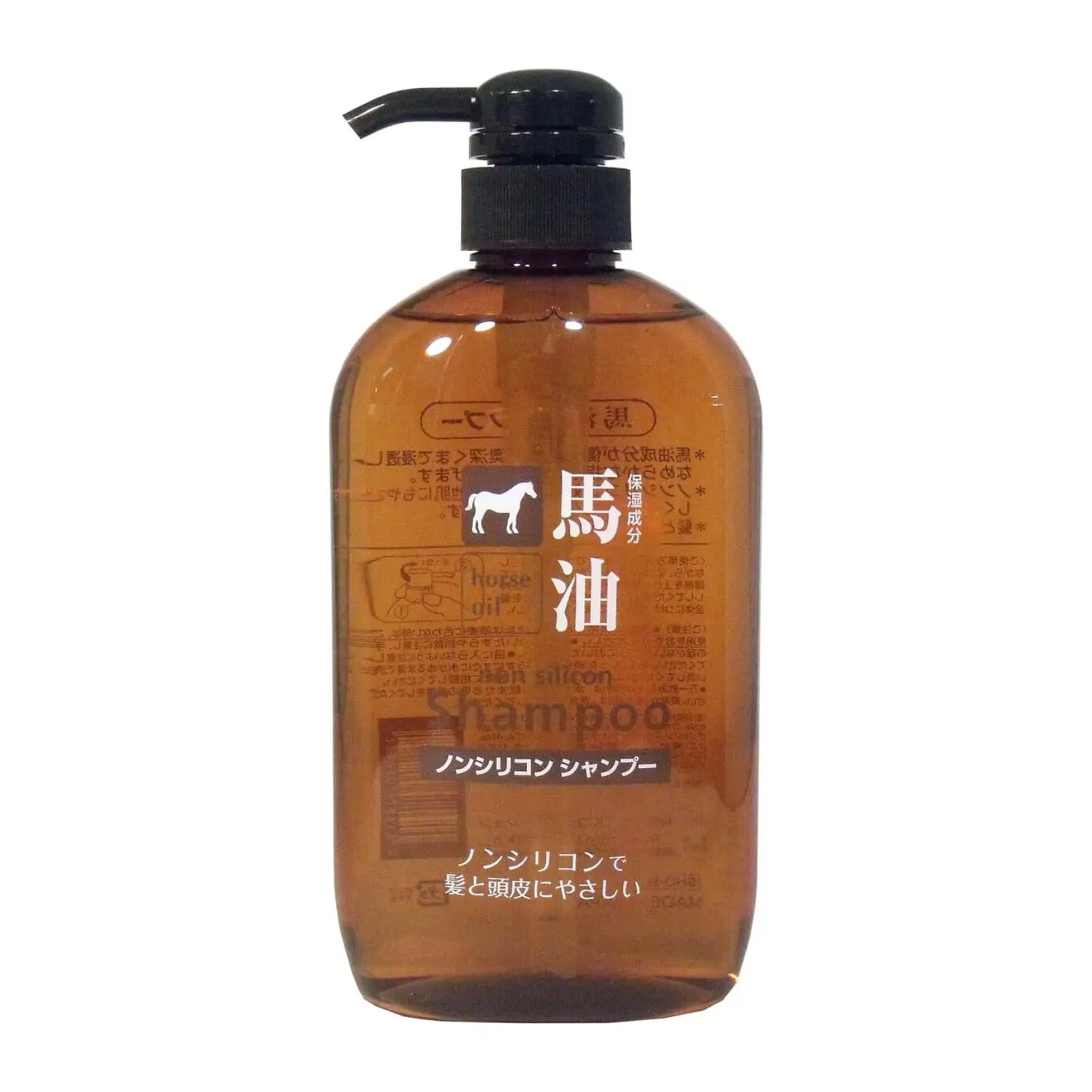 Kumano Horse Oil Non-Silicone Shampoo is a gentle, pH-balanced formula enriched with horse and camellia oils to nourish hair and scalp. Ideal for dry, damaged, or sensitive skin, it repairs and hydrates hair, leaving it soft, smooth, and shiny. 