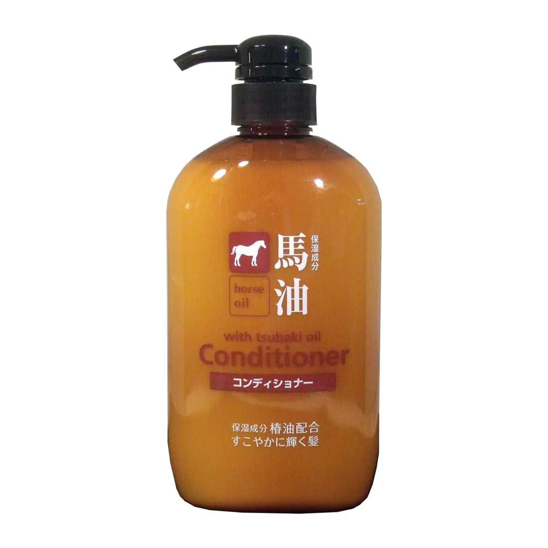 Kumano Horse Oil Conditioner deeply nourishes and protects hair with horse and camellia oils. Its pH-balanced formula locks in moisture, leaving hair soft, smooth, and shiny. Ideal for dry, damaged, or sensitive scalps, it enhances manageability and improves hair texture. 