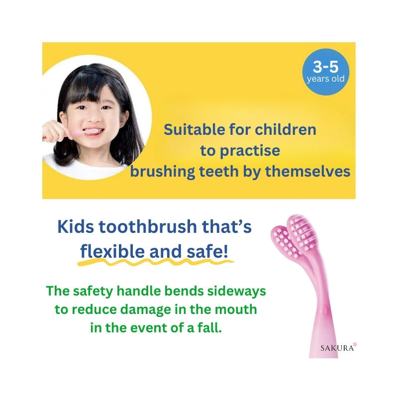LION Clinica Kid’s Flexible Toothbrush (3-5 years) 1pc