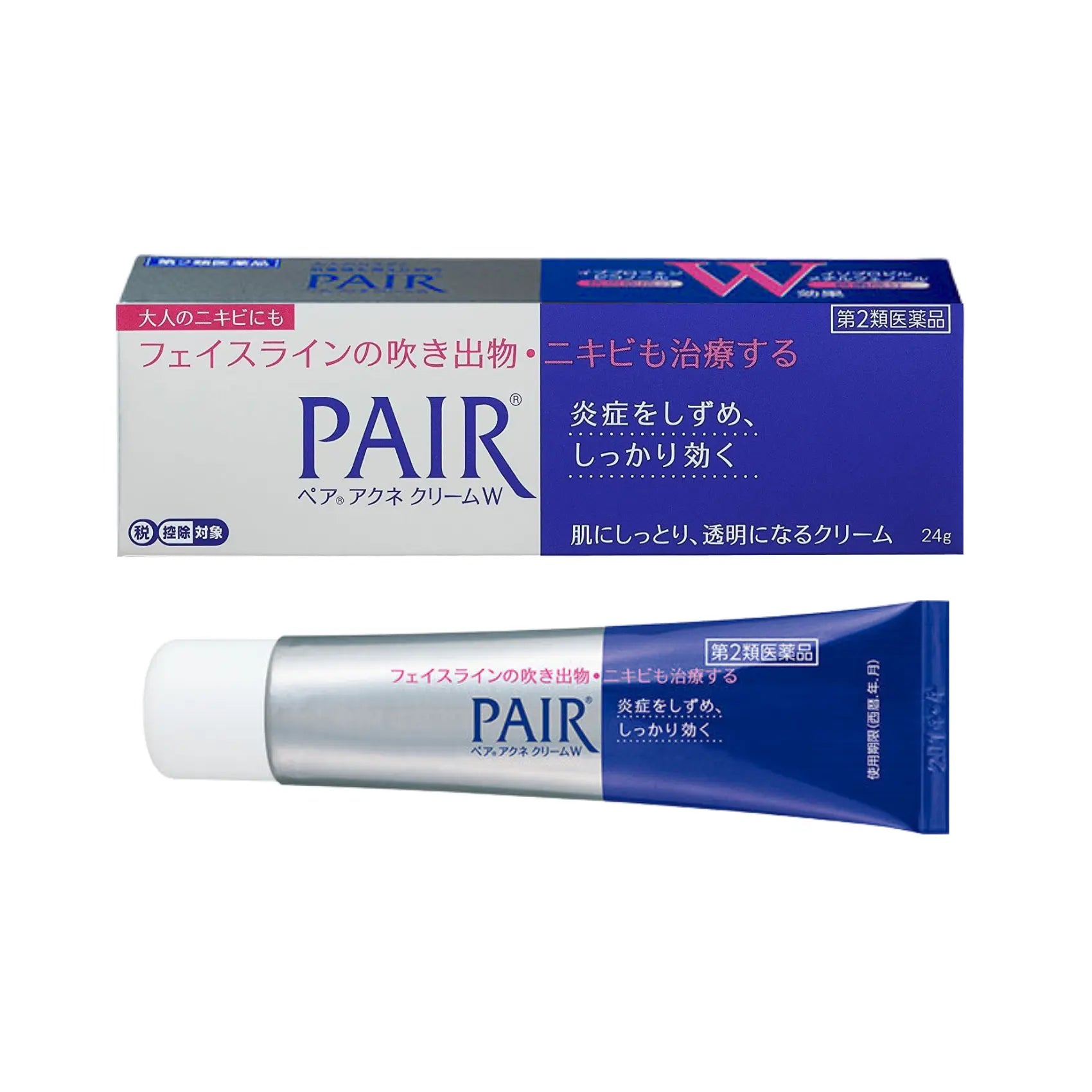 Trusted Japanese acne cream that targets pimples at the root with anti-inflammatory and antibacterial action. Smooth, non-sticky formula blends in clear, suitable for teens and adults. The bestselling pimple cream in Japan for many years.