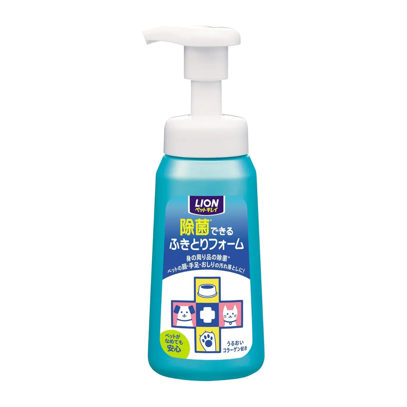 LION Pet Waterless Antibacterial Gentle Toy Cleansing &amp; Shampoo Foam (Pets &amp; Pet Items) 250ml