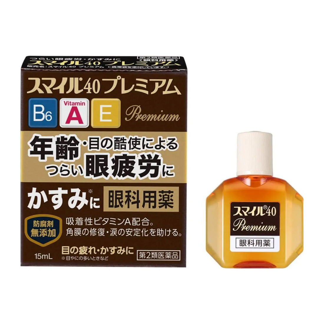 Lion Smile 40 Premium Eye Drops 15mL