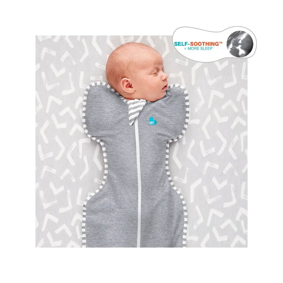 Love To Dream Baby Swaddle Up 1.0Tog-Original Grey NB/S/M