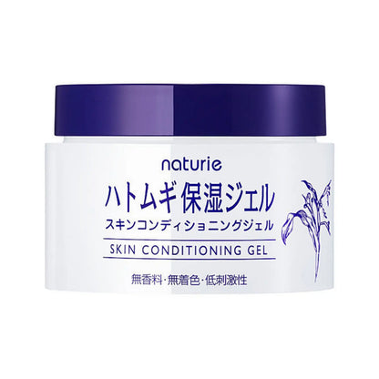Lightweight, fast-absorbing moisturising gel with natural Hatomugi (Job’s Tears) extract to hydrate and condition skin. Oil-free, non-sticky formula leaves skin soft, plump and supple. Suitable for face and body, fragrance-free, alcohol-free, low-irritation formula.