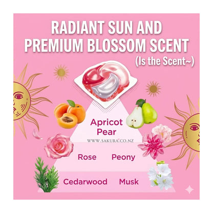【PreOrder】P&amp;G Bold 4-in-1 Laundry Capsules 4D Gel Ball (Softener included) – Premium Blossoms