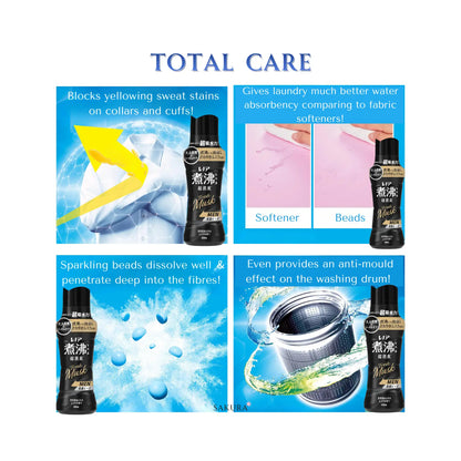 P&amp;G レノア 超消臭 煮沸レベル 洗濯 抗菌ビーズ MEN さわやかムスクの香り 420ml