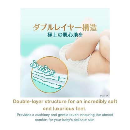 Pampers Premium Nappies JAPAN Tape NB (up to 5kg) 84pcs Value Pack