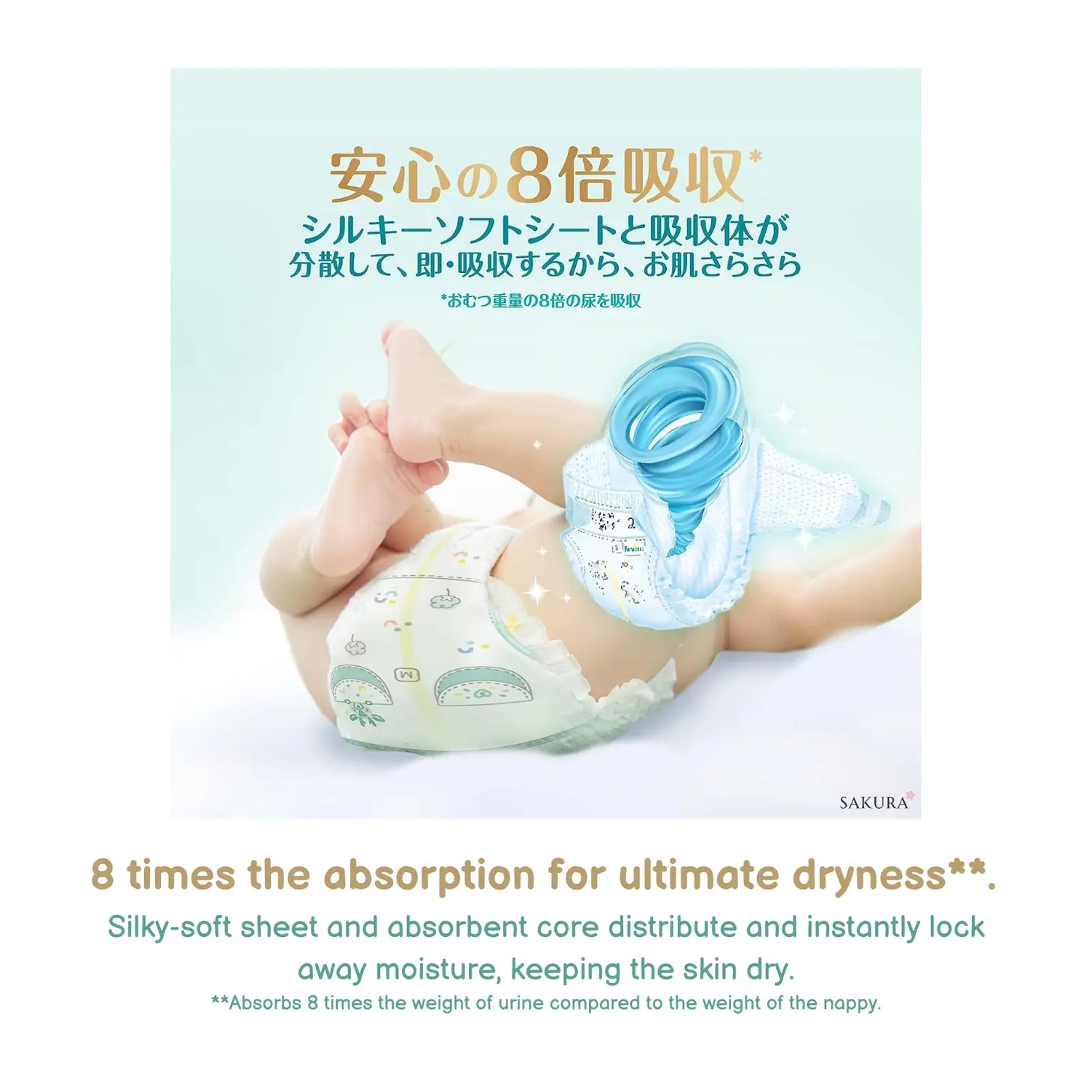 Pampers 帮宝适白金（贴片）S（4-8 公斤）64片