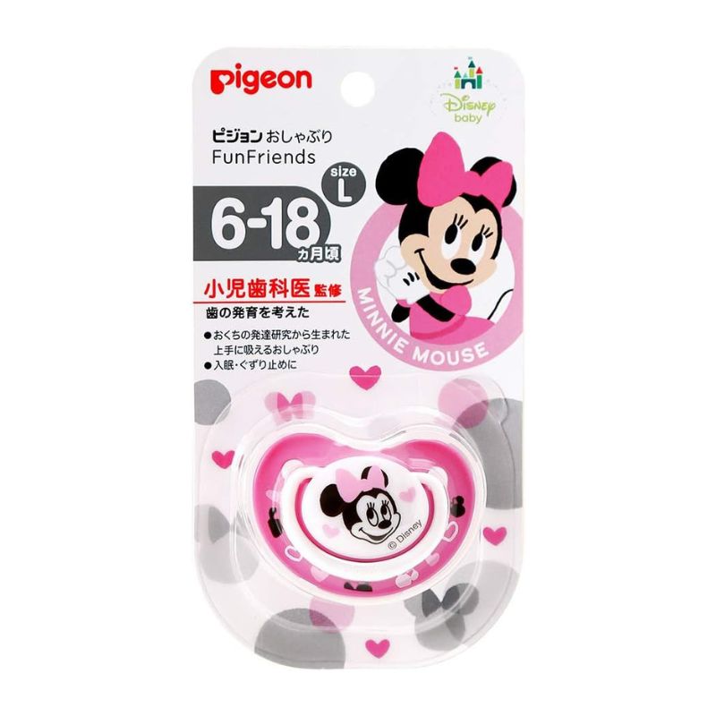 Pigeon Baby Calming Soother L (6-18months) - Minnie Mouse