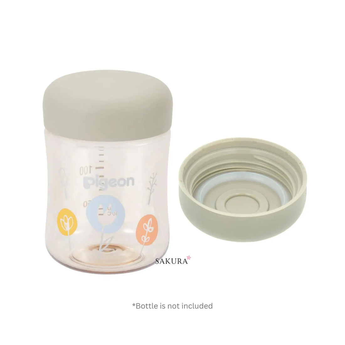 Pigeon Breastfed Experience Feeding Bottle Accessory - Bottle Cap 2pcs