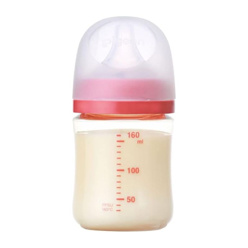 Pigeon 贝亲 第三代（最新款）母乳喂养体验 PPSU 塑料奶瓶 - 小熊 160ml &amp; 240ml
