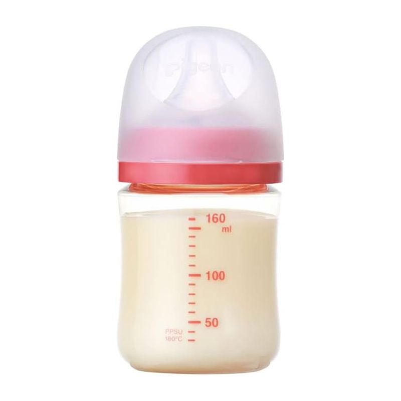 Pigeon Breastfed Experience Third Gen (Latest version) PPSU Plastic Feeding Bottle - Bear 160ml &amp; 240ml