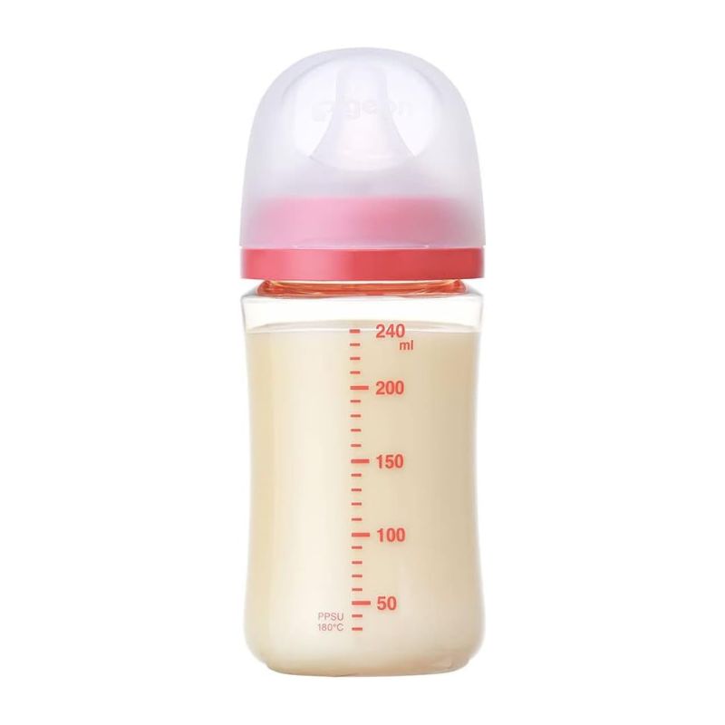 Pigeon Breastfed Experience Third Gen (Latest version) PPSU Plastic Feeding Bottle - Bear 160ml &amp; 240ml