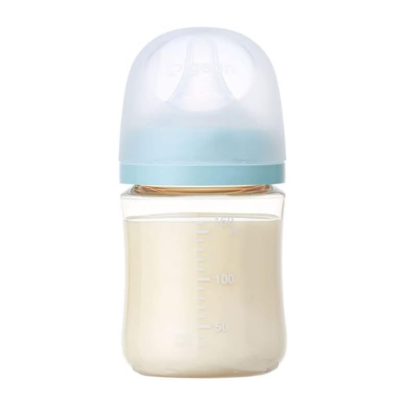 Pigeon Breastfed Experience Third Gen (Latest version) PPSU Plastic Feeding Bottle - Flower 160ml &amp; 240ml
