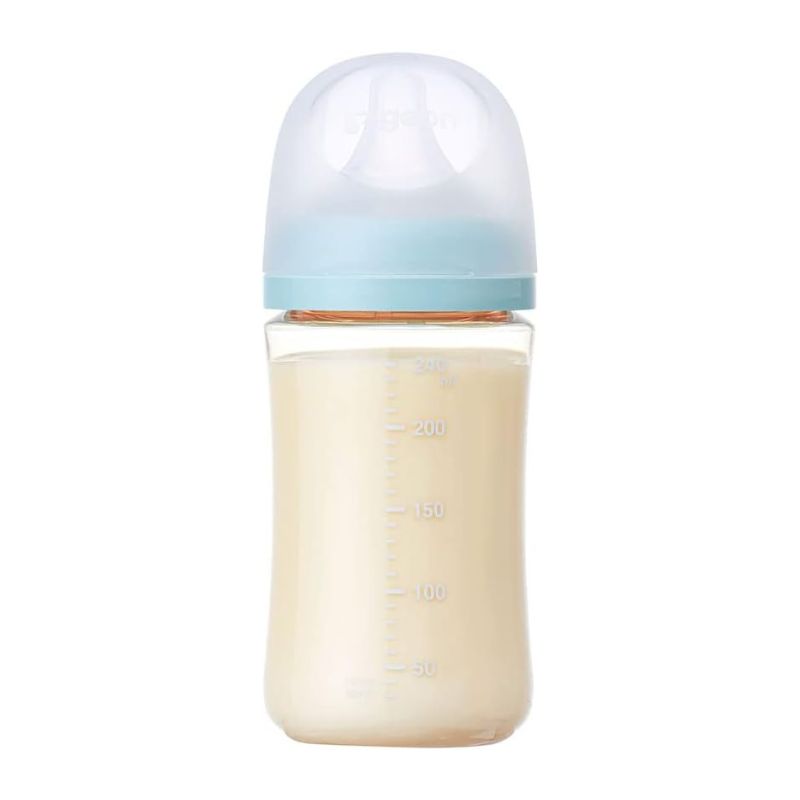 Pigeon Breastfed Experience Third Gen (Latest version) PPSU Plastic Feeding Bottle - Flower 160ml &amp; 240ml