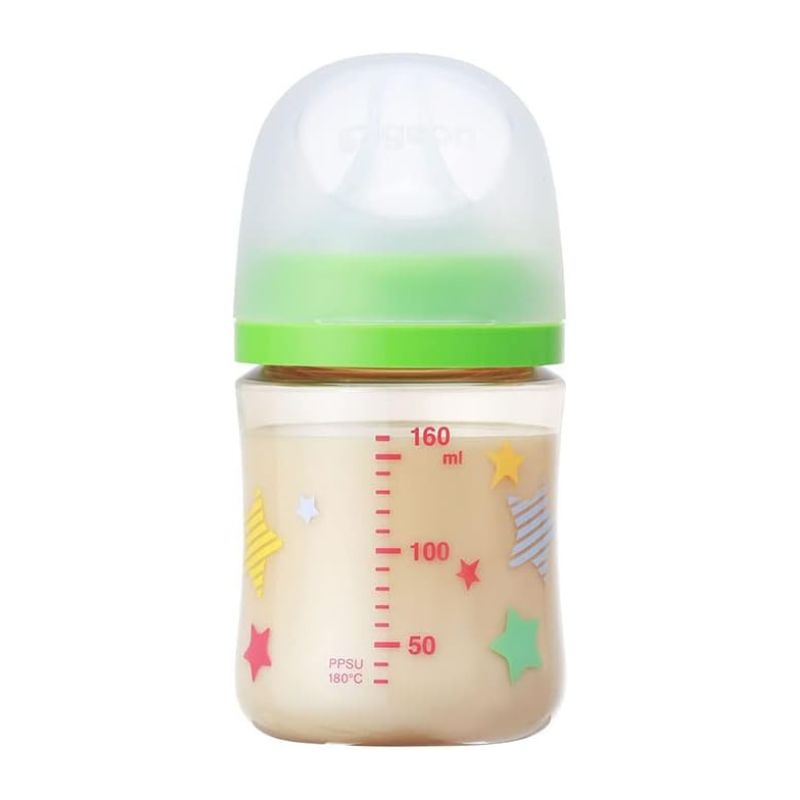 Pigeon 贝亲 第三代（最新款）母乳喂养体验 PPSU 塑料奶瓶 - 星星 160ml &amp; 240ml