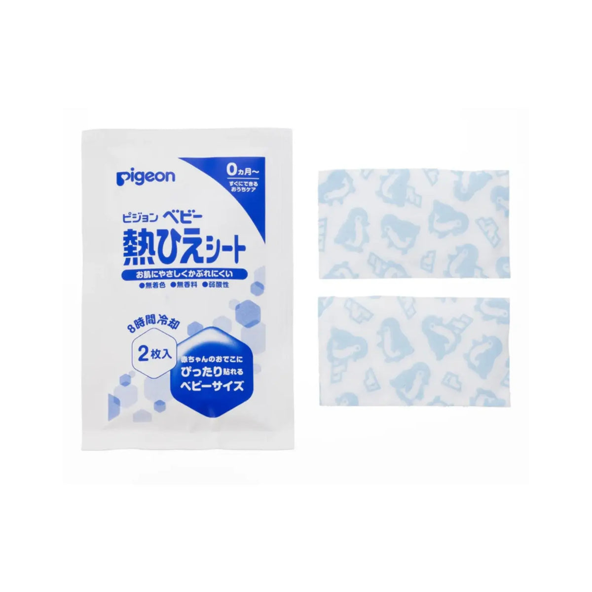 Pigeon Fever Cooling Gel Sheet for Baby 12 Sheets