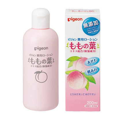 Pigeon 贝亲 纯天然桃叶精华婴儿缓解痱子桃子水 200ml