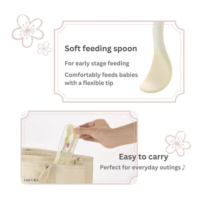 Richell 婴儿喂食勺套装（含收纳盒）