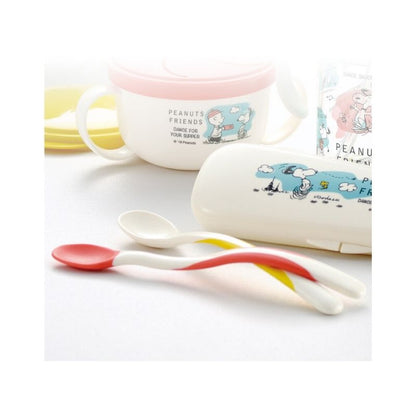 Richell Baby Feeding Spoon Set with Case - Snoopy