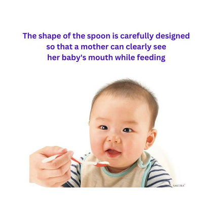 Richell Baby Feeding Spoon Set with Case - Snoopy