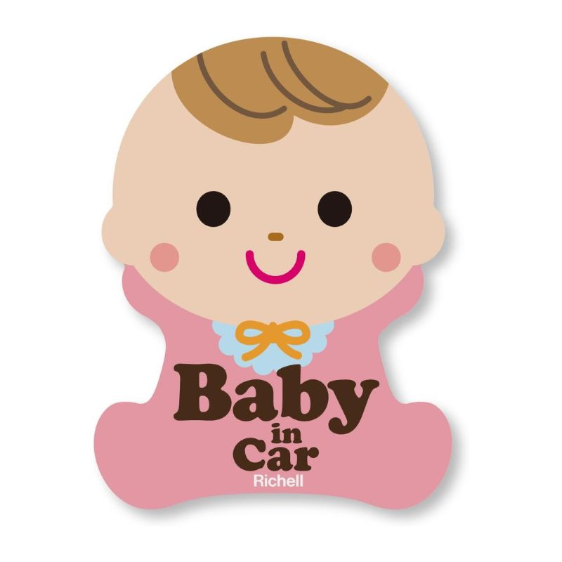 Richell Safety Baby in Car Reflective Sticker