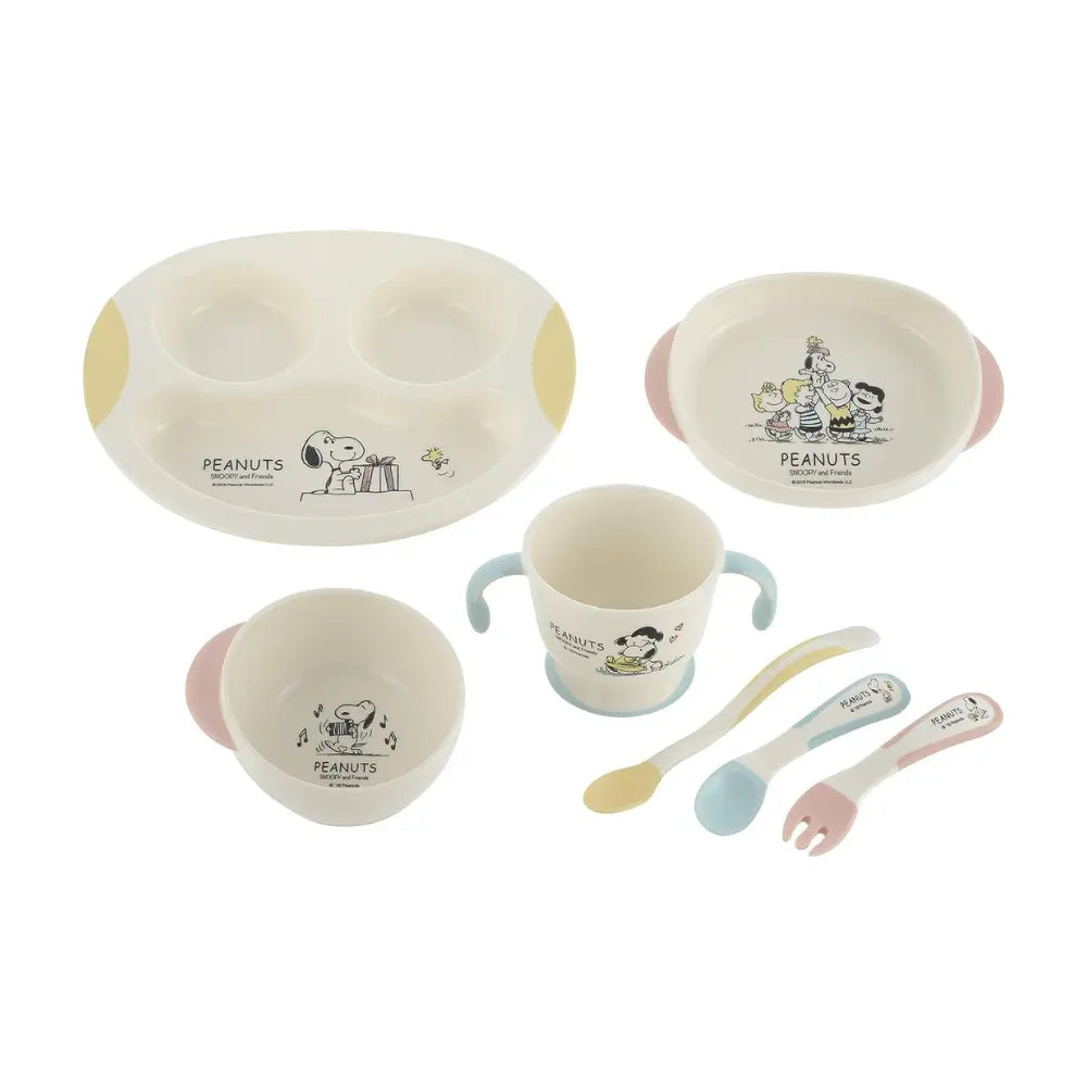 Richell Step Up Baby Tableware Set