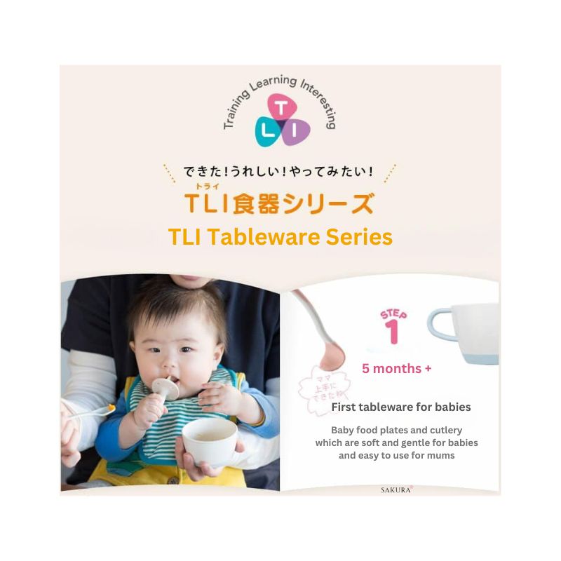 Richell TLI Baby Food Cups with Lids &amp; Spoons