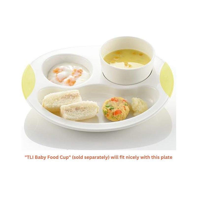 Richell TLI Baby Lunch Plate