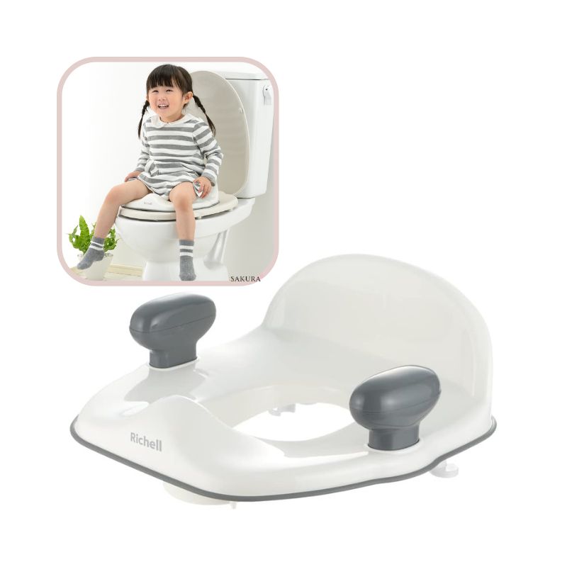 Richell Toilet Training Seat - White