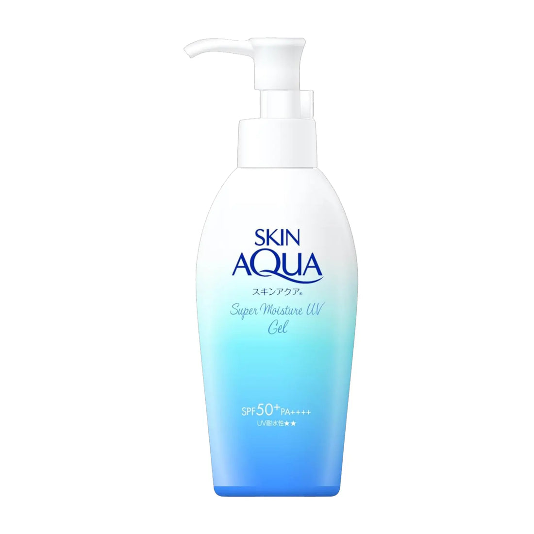 Lightweight gel sunscreen SPF50+ PA++++ with 3 types of hyaluronic acid for deep hydration. Non-sticky, super waterproof, gentle on sensitive skin, and ideal for daily family use.