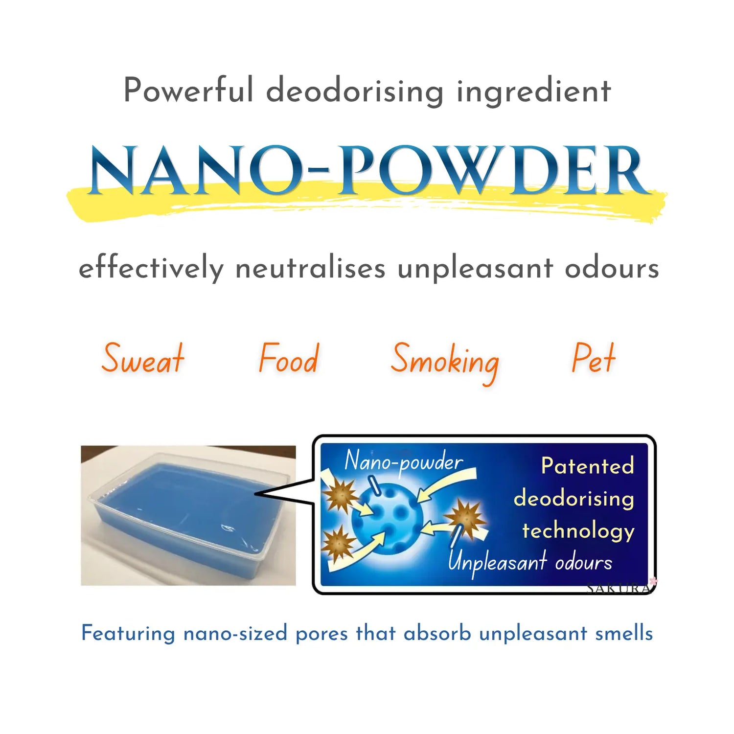 【Preorder】ST Powerful Car Deodoriser Under-Seat Type Unscented 300g