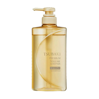 TSUBAKI 奢华洗发水或护发素丰盈修复 490 毫升