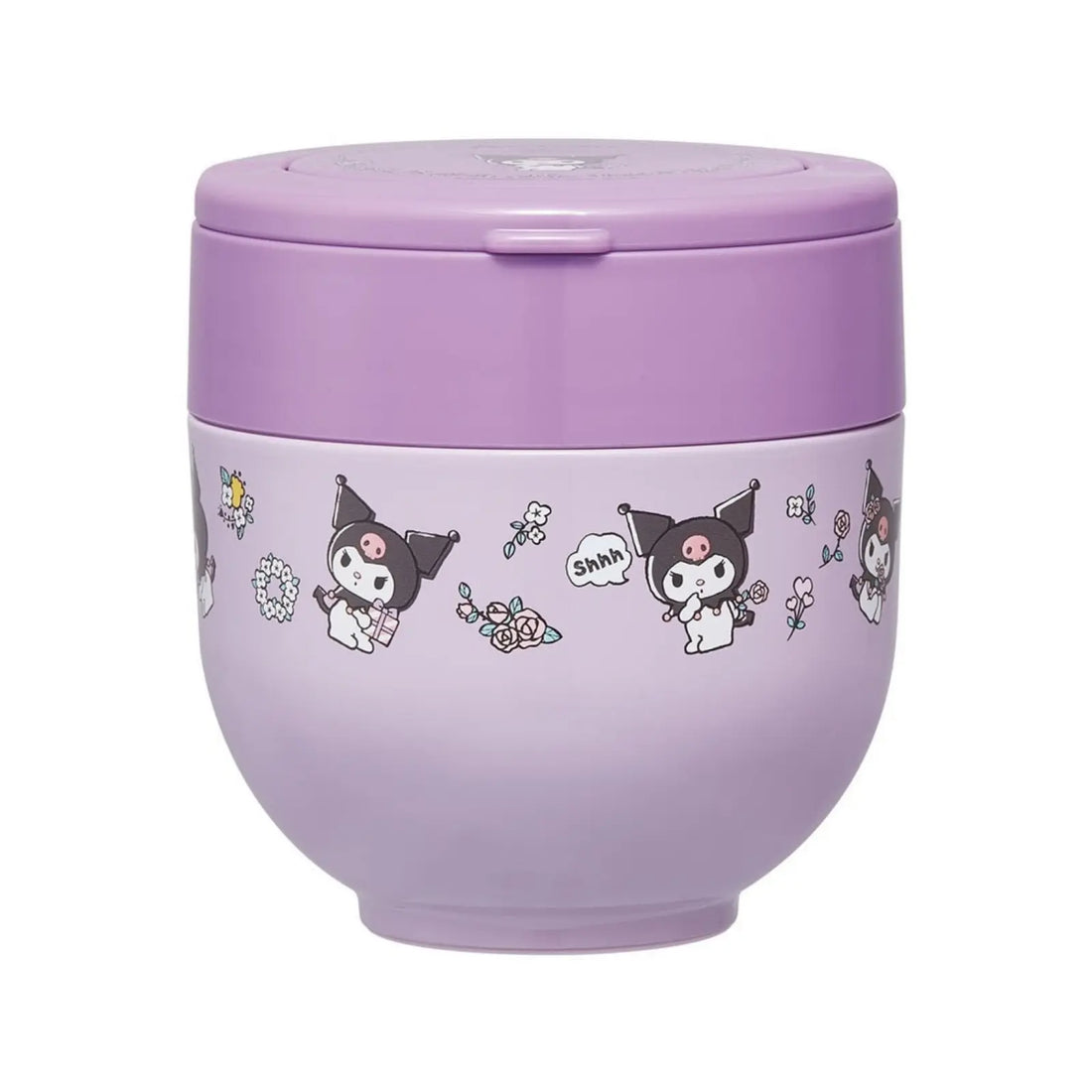 Compact 2-tier insulated lunch bowl with foldable handle. Keeps food hot or cold for hours, perfect for rice bowls, noodles, or salads. Leak-resistant inner container, microwave-safe (lid off).