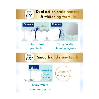 Sunstar Ora2 Premium Stain Clear Whitening Tooth Paste - Premium Mint Scent 100g