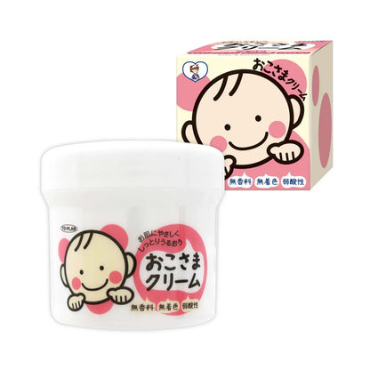 Gentle, non-greasy moisturising cream for dry, sensitive skin, suitable from 1 year+ and for adults. pH-balanced, fragrance- and colour-free formula with ceramides, hyaluronic acid, collagen and amino acids to soothe dryness, support the skin barrier and keep skin soft and comfortable. Great for eczema skin.