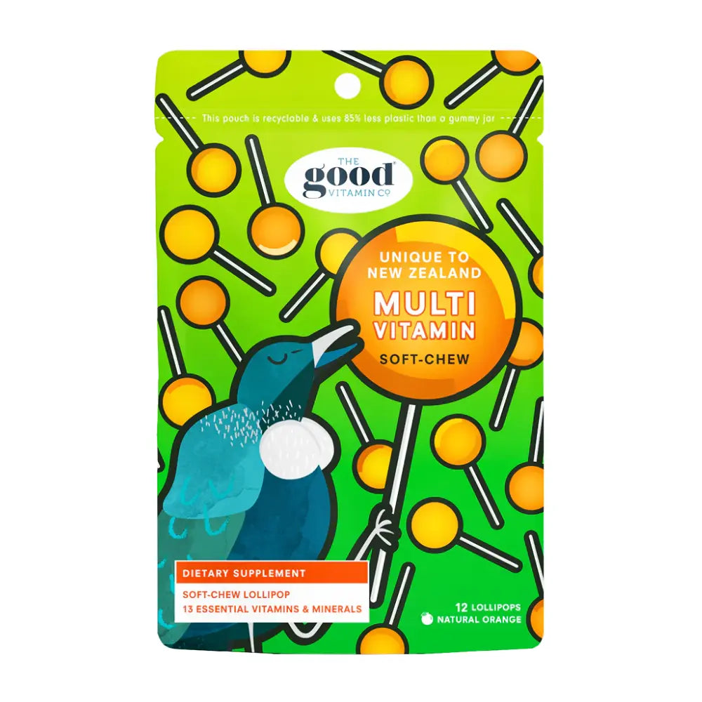The Good Vitamin Co Kids Multi Vitamin Lollipops Pack 12s