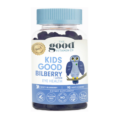 The Good Vitamin Co Kids Good Bilberry + Lutein Eye Health Supplements 60s