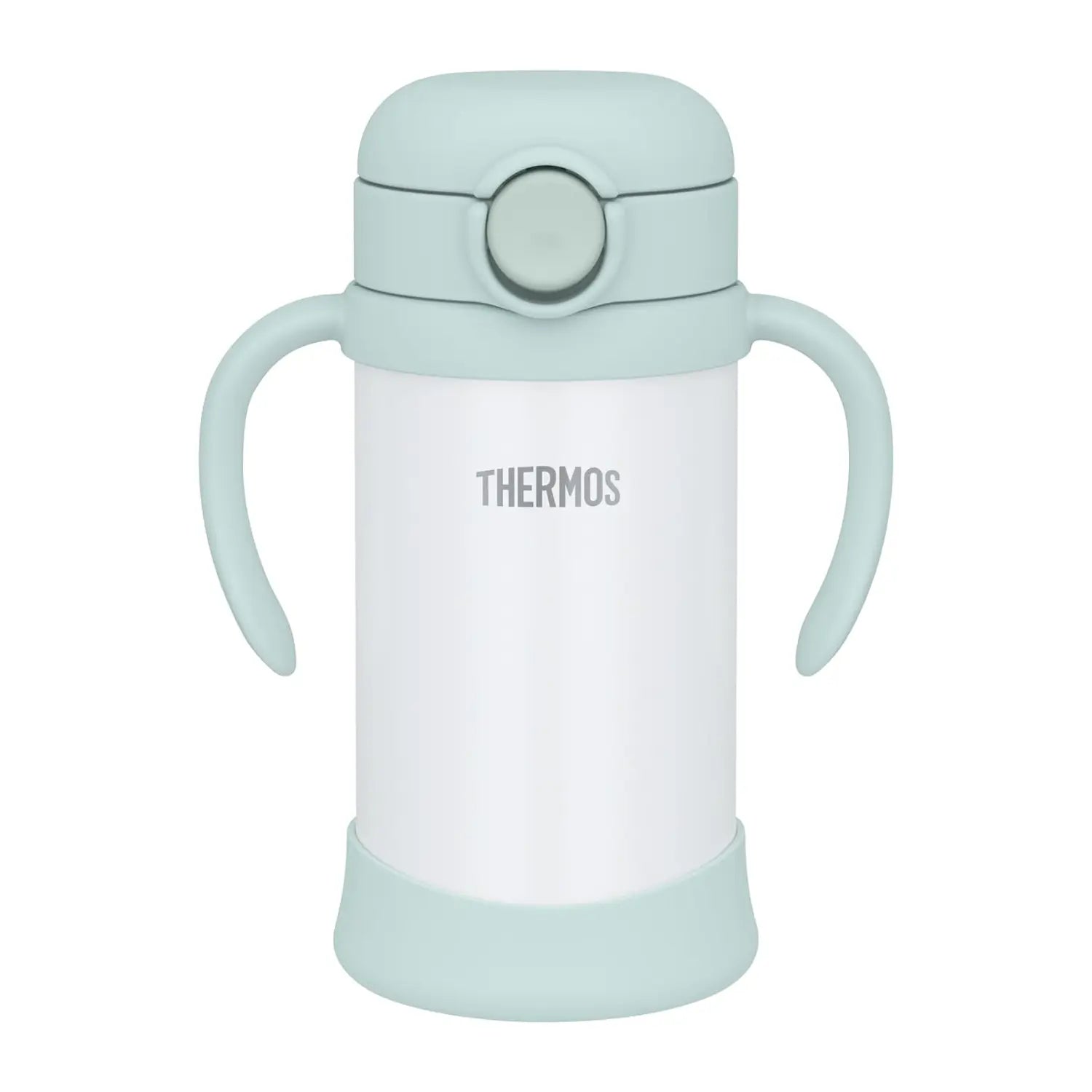 Thermos 膳魔师真空隔热儿童吸管瓶（9 个月以上）350 毫升 - 薄荷绿